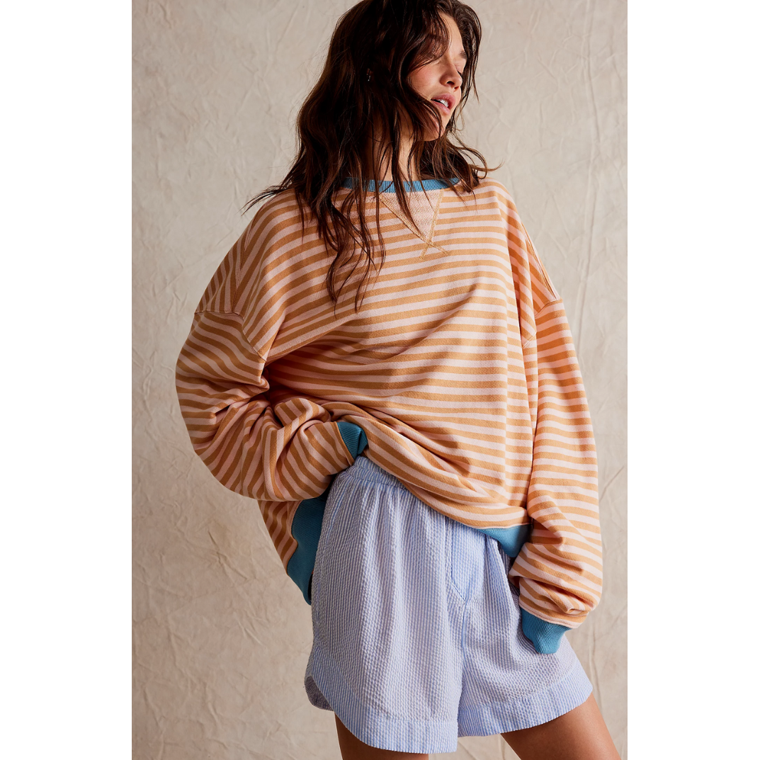 Vallerie |Oversized Striped Sweater