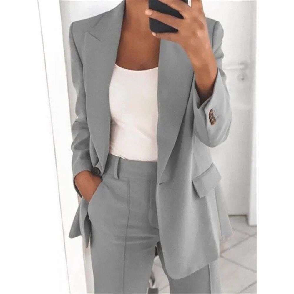 Laura™ | Elegant Blazer Set.