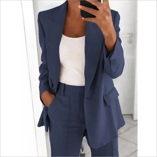 Laura™ | Elegant Blazer Set.
