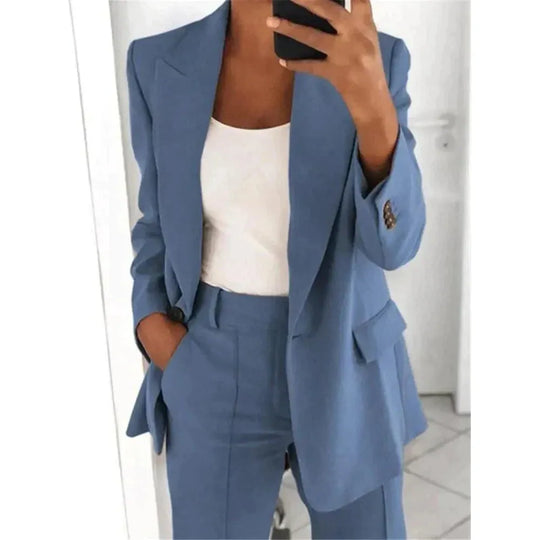 Laura™ | Elegant Blazer Set.