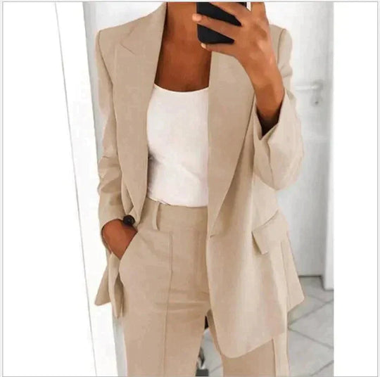 Laura™ | Elegant Blazer Set.