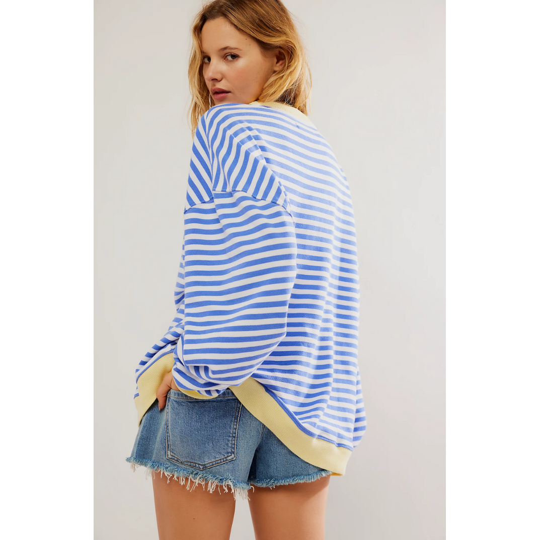 Vallerie |Oversized Striped Sweater