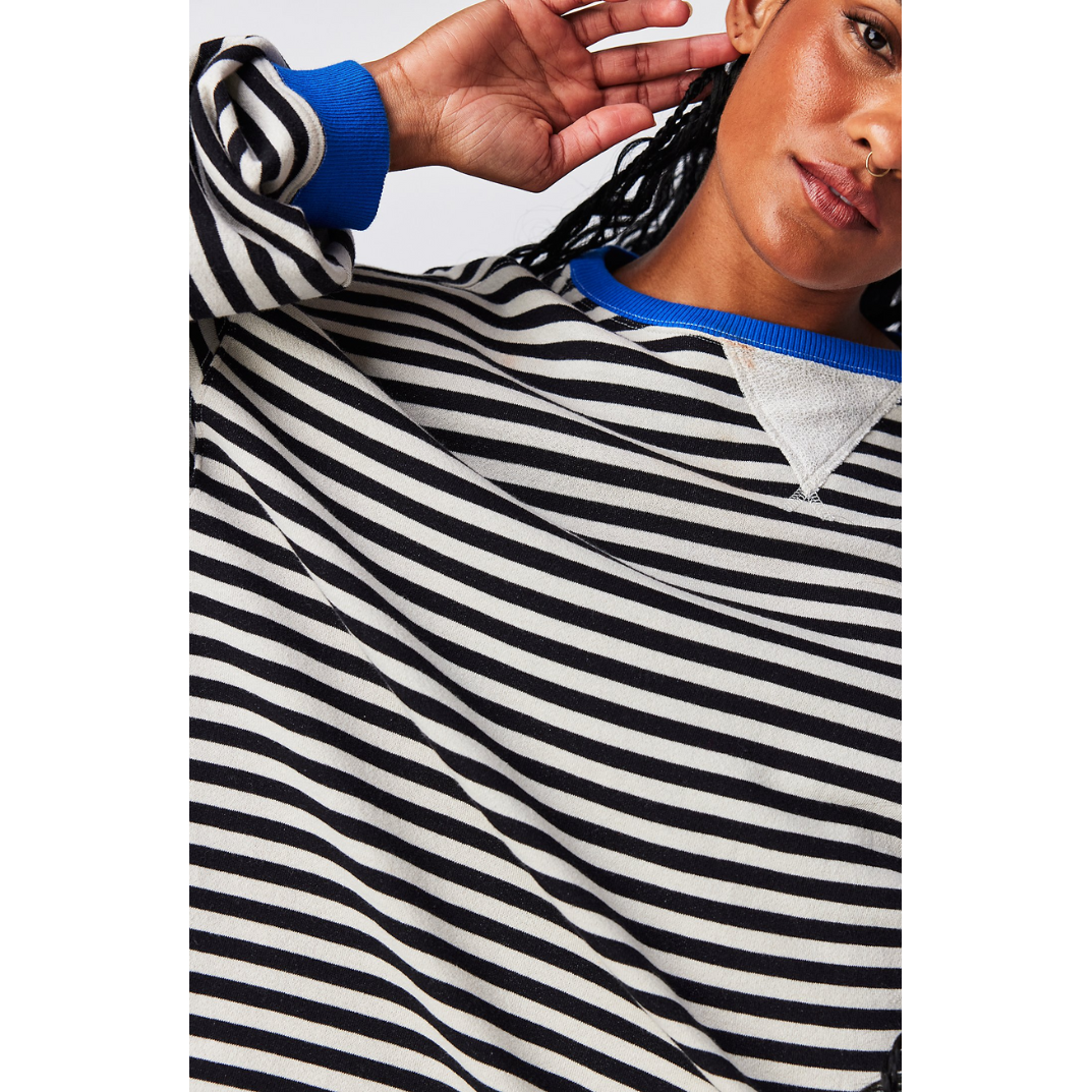 Vallerie |Oversized Striped Sweater