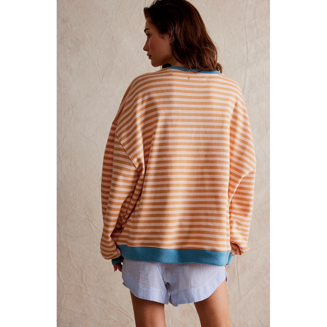 Vallerie |Oversized Striped Sweater