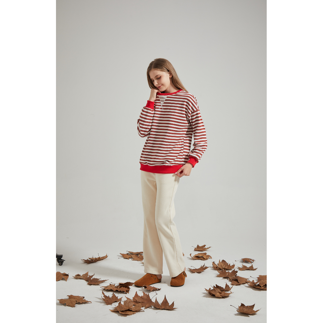 Vallerie |Oversized Striped Sweater