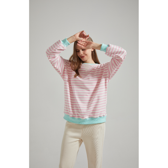 Vallerie |Oversized Striped Sweater